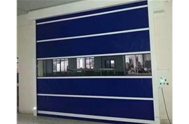 地庫口快速卷簾門安裝案例